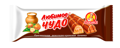 Обыкновенное чудо шоколадное вафельная конфета 55 г (24)