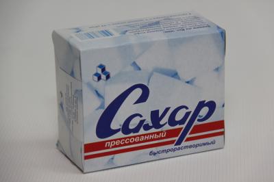 Сахар-рафинад прессованный быстрорастворимый 0,5 кг*40