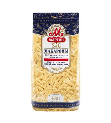 Спираль макаронные изделия Мартин гр.А, в/с 0,4кг*20