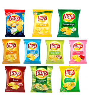 Лейз чипсы Сметана Лук 140 г (19)