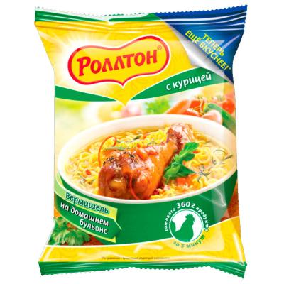 Вермишель б/п Роллтон сыр бекон 60г*42